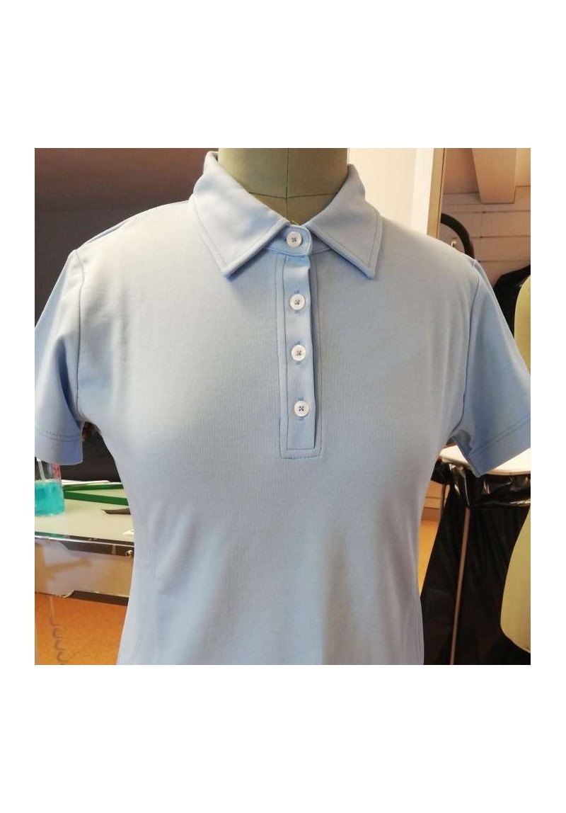 1724 - POLO MUJER MANGA...